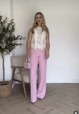 BNWT Zara Pink Trousers Size M