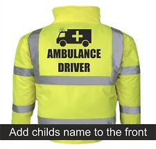 AMBULANCE DRIVER Kids hi vis