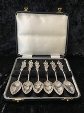 Unusual 6 Spoons Set Drinking