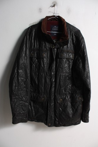 Blue harbour mens waxed - blue,