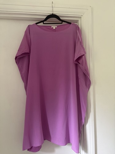 Cos silk cotton dress size - size, l