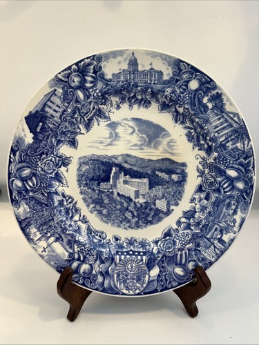 Vtg 1936 wedgwood blue - &, white