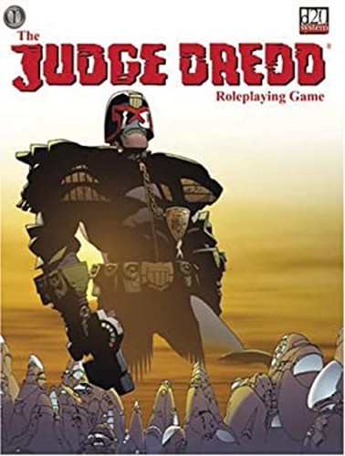 Judge dredd rpg hardcover - dredd,