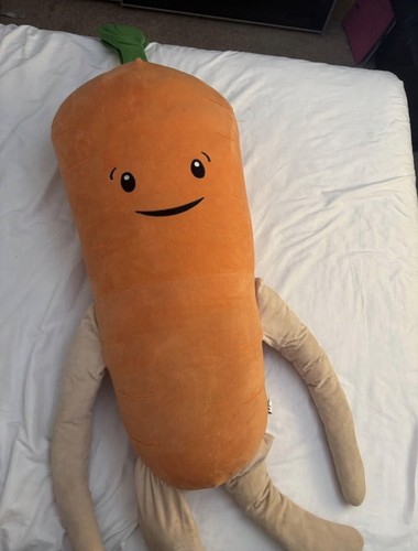 Giant kevin the carrot plush - carrot,