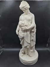 After William Beattie c.1860 Bates Brown Westhead & Moore "Thalia" Parian Figure