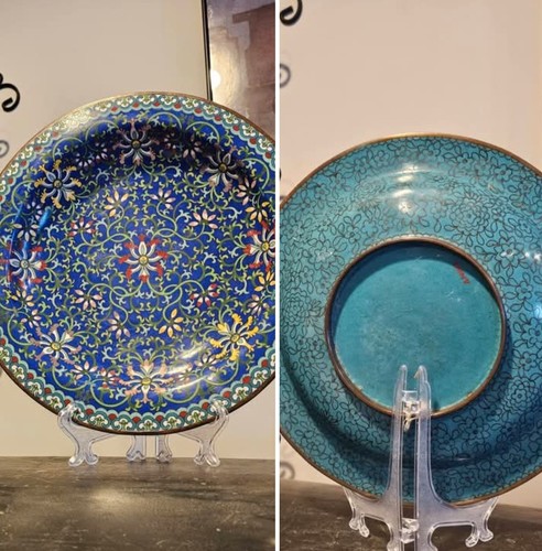 Antique chinese cloisonne qing - chinese,
