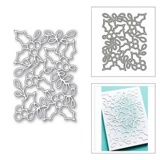 Holly leaf metal - leaf,