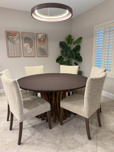 Brown poker felt table cover - felt,