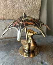 Vintage Brass Duck Figurine