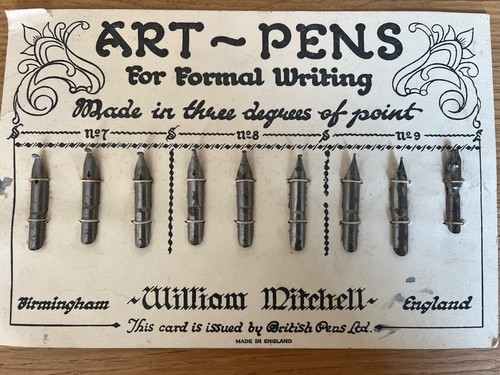 Art pens william mitchell - art-pens, mitchell.