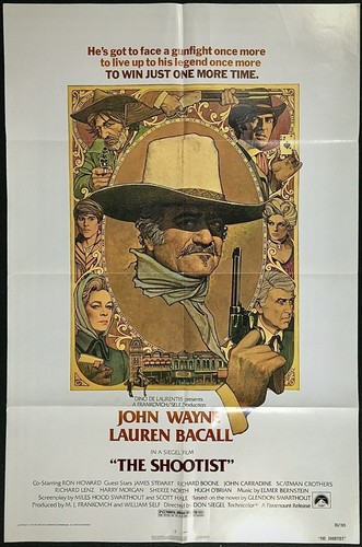 Shootist original one sheet - original, us