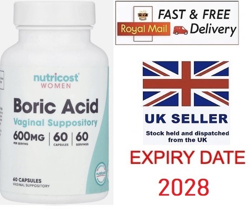 Nutricost boric acid vaginal - nutricost,, acid,