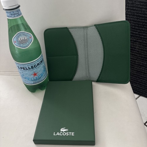 Lacoste men green wallet - green,