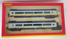 Hornby OO Gauge BR Class 373 Eurostar EMU Divisible 1st Saloon Coach Pack 3007/8