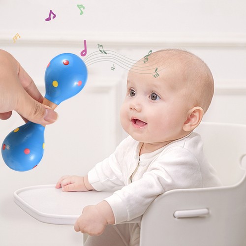 4pcs wooden maracas mini - 4pcs,
