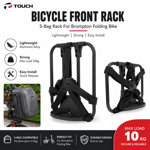 Bicycle front rack for - rack,