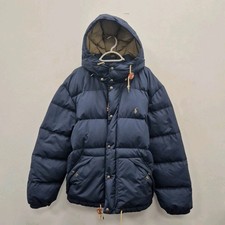 Ralph Lauren Polo NAvy Down Chunky Puffer Padded Hooded Coat Jacket Size XXL