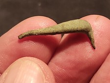 Celtic bronze brooch part