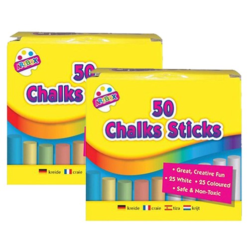 100 mixed chalks - mixed,