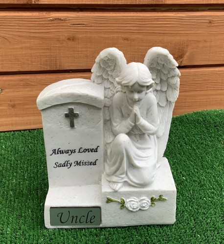 Angel headstone for - by, uncle