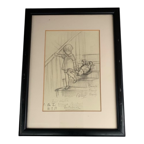 Framed museum winnie the - winnie,