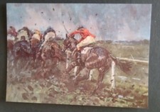 Racing Art Postcard, By Peter