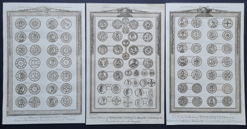 Antique 1786 print set - ,