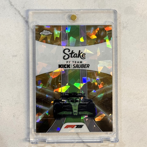 2025 topps chrome formula f1 - topps,