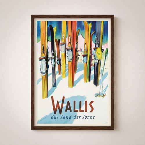 Walliss swiss vintage - vintage, ski