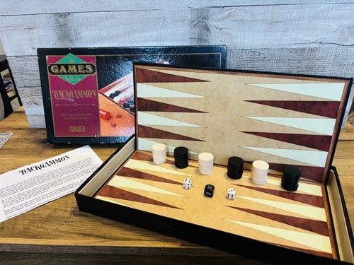 Vtg ksg backgammon set - ksg,