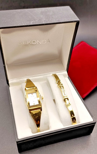 Sekonda diamond ladies gold - diamond,