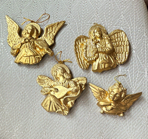 Set gold angel hanging - 4,