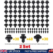 200pcs Front Rear Bumper Clips For Subaru BRZ Legacy Forester Impreza WRX Ascent