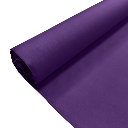 Plain polycotton fabric - fabric, dress
