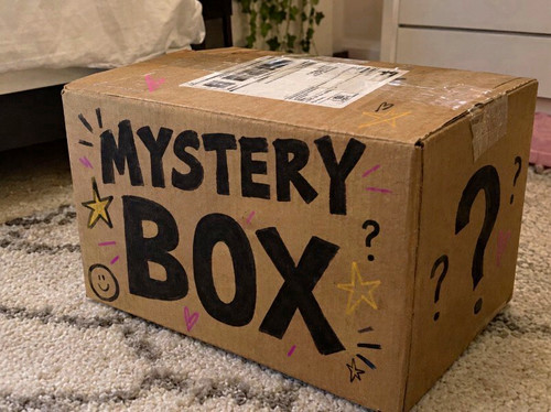 Mystery box mixed items - box,