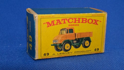 Matchbox mb49 unimog empty - mb49,