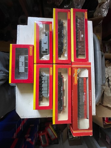 Hornby gauge wagons x7 - hornby, oo