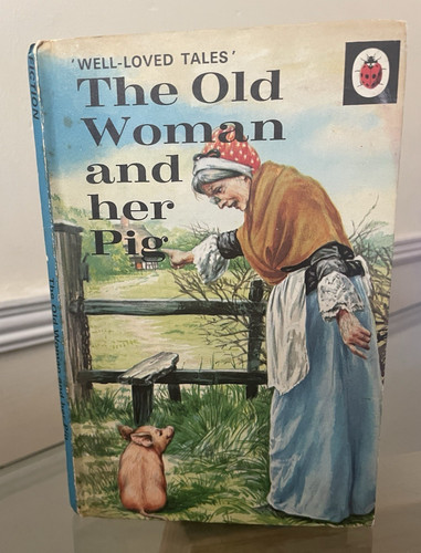 Vintage old ladybird book - old,