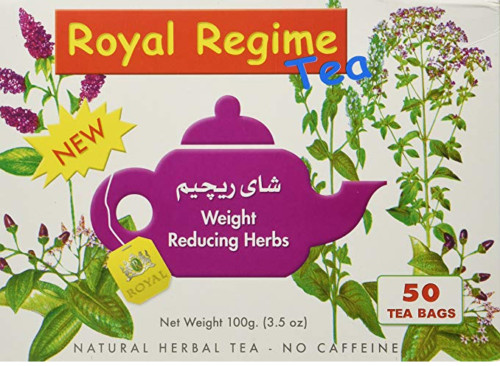 Royal regime tea made with - regime,
