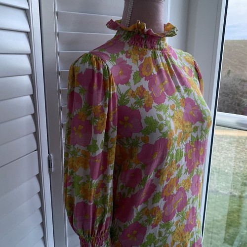 Ghost pink yellow multi floral - yellow,