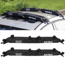 UK 2× Car Soft Roof Rack