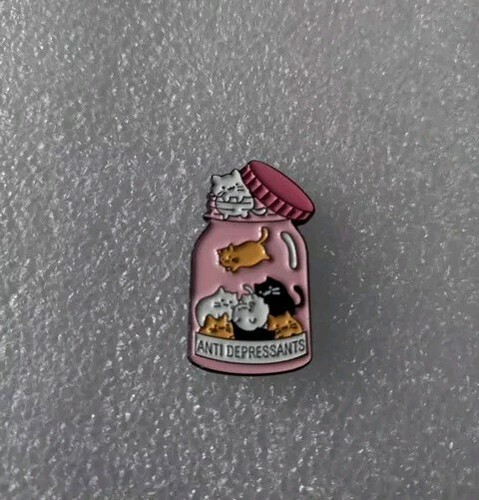 Cute kitten enamel - cute,