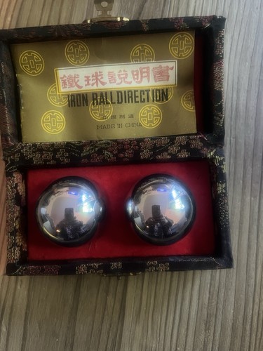 Baoding balls chrome stress - balls,