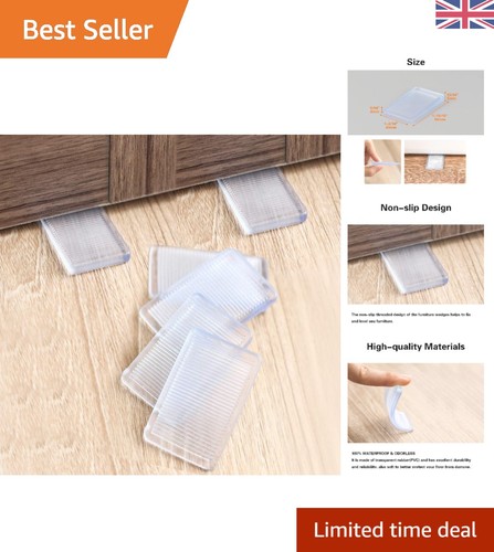 Non slip clear wedges - non-slip,