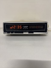 Vintage Ferguson 3196 Radio Alarm Clock FM AM AFC- c.1980 Working