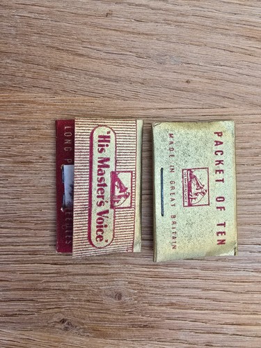 Hmv gramophone needle - needle, packs