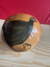 Decoupage Decorated Ostrich