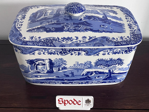 Spode blue italian - spode, bread