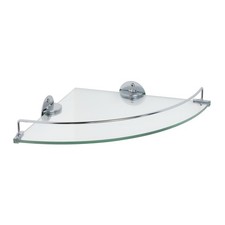 Glass Bathroom Corner Storage