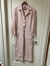 ASOS pale pink cotton oversized boilersuit size 10